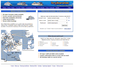 Desktop Screenshot of ferryreservations.co.uk