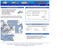 Tablet Screenshot of ferryreservations.co.uk